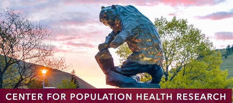 The logo for the Center for Population Health Research